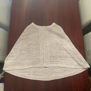 Knit poncho NWT